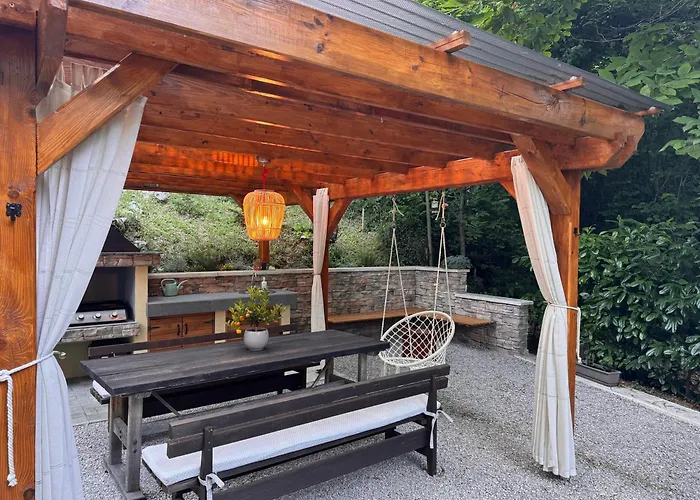 With A Terrace Forest Lullula Apartment Veprinac