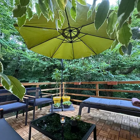 Apartmán With A Terrace Forest Lullula Veprinac