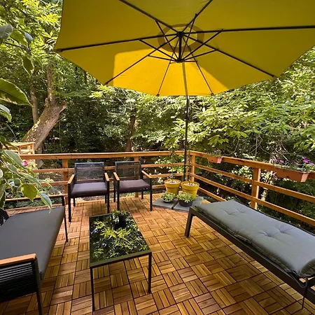 With A Terrace Forest Lullula Veprinac